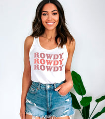 Nashville Bachelorette Shirts, Howdy Rowdy Bridal Tank Tops, Bridal Party Shirt, Bridesmaid Gift, Bachelorette Shirts, Bridal Shower Gift