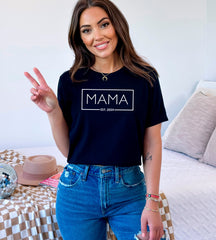 Mama Est 2025 Shirt, Pregnancy Announcement Tee, New Mom Shirt, Mother's Day Gift, Baby Shower Mom Shirt, Mother To Be T-shirt, Gift For Her