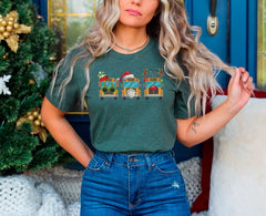 Christmas School Bus Driver Shirt, Santa School Bus Tshirt, Funny Christmas Shirt, Back To School, Bus Operator Xmas Shirt, Christmas Gifts