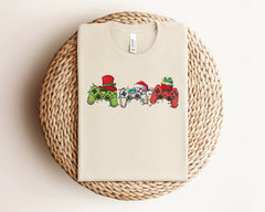 Christmas Gamer Shirt, Xmas Game Controller Shirt, Video Game Lover Gift, Gaming Christmas Shirt, Game Player Shirt, Gamer Christmas Gifts