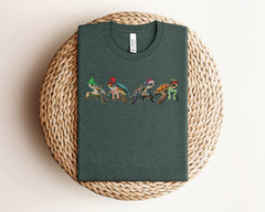 Sea Turtle Christmas Shirt, Animal Lover Tshirt, Cute Christmas Shirt, Sea Turtle Gifts, Christmas Animals, Holiday Tshirts, Christmas Gifts