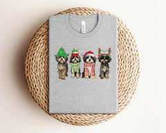 Christmas Shih Tzu Shirt, Dog Mom Christmas Shirt, Dog Lover Gift, Holiday Tshirts, Christmas Dogs Shirt, Animal Lover Tshirt, Xmas Gifts