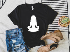 Yoga Pose Shirt, Women's Yoga Shirt, Yoga Teacher Gift, Yoga Workout Apparel, Meditation Tshirt, Relaxation Shirt, Namaste Shirt, Yoga Gifts