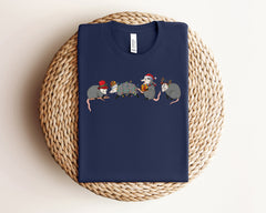 Opossum Christmas Shirt, Christmas Animal Shirt, Cute Christmas Shirt, Opossum Gifts, Funny Opossum Shirt, Winter Shirt, Animal Lover Gift