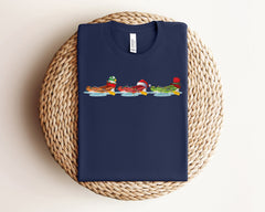 Christmas Boats Shirt, Sailing Christmas Shirt, Boat Lover Gifts, Holiday Tshirts, Boating Christmas Shirt, Christmas Vacation, Xmas Gifts
