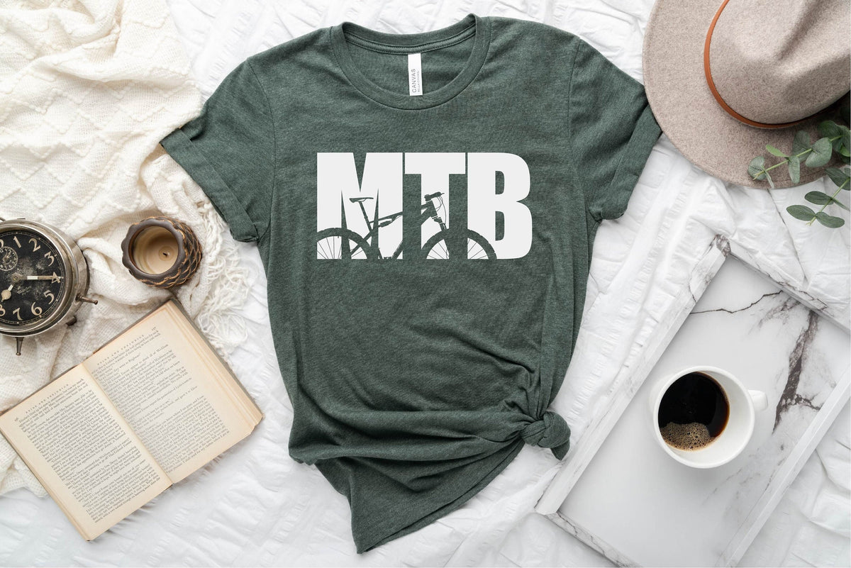 MTB Tshirt, Mountain Bike Shirt, Bike Riding Gifts, Biking Lover Shirt, Bikers Tshirt, Biker Clothing, Adventure Shirt, Mountain Biker Gifts