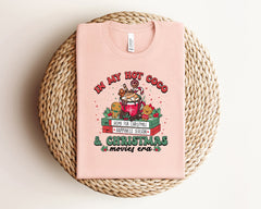 In My Hot Coco Christmas Movies Era Shirt, Retro Christmas Shirt, Christmas Movie Tee, Hot Cocoa Xmas Tshirt, Winter Shirt, Movie Lover Gift