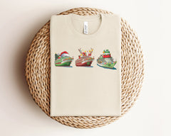 Cruise Ship Christmas Tshirt, Christmas Vacation Shirt, Christmas Cruise Trip Shirt, Retro Holiday Tshirts, Unisex Clothing, Christmas Gifts