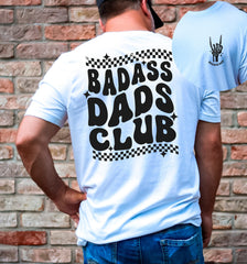Badass Dads Club Shirt, Cool Dad Shirt, Father's Day, Funny Dad Shirt, Dad Birthday Gifts, Retro Dad Shirt, Skeleton Dad Shirt, Gift For Him