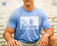 The Rodfather Shirt, Fishing Shirt For Dad, Fishing Lover Gift, Fishing Shirts For Guys, Gift For Grandpa, Fisherman Shirt, Fathers Day Gift