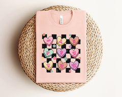 Valentine's Heart Shirt, Retro Valentine Shirt, Women's Clothing, Cute Valentine Shirt, Valentines Day Shirt, Valentines Gift From Husband