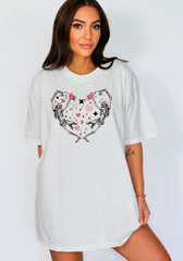 Skeleton Love Shirt, Skull Valentines Shirt, Valentine's Day Shirt, Funny Valentine Shirt, Girlfriend Tshirt, Retro Valentine, Gift For Her