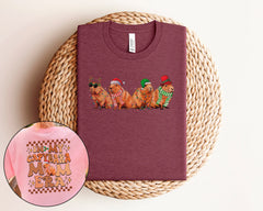 In My Capybara Mom Era Christmas Shirt, Retro Christmas Shirt, Capybara Xmas Tshirt, Funny Christmas Shirt, Capybara Lovers, Christmas Gifts