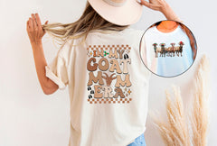 In My Goat Mom Era Christmas Shirt, Christmas Animals Shirt, Retro Christmas Shirt, Winter Clothing, Cute Christmas Tshirt, Goat Lover Gifts