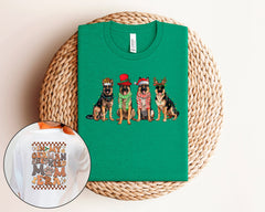 In My German Shepherd Mom Era Christmas Shirt, Retro Christmas Shirt, Dog Mom Christmas Tshirt, Christmas Animals Shirt, Xmas Dog Lover Gift