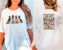 In My German Shepherd Mom Era Christmas Shirt, Retro Christmas Shirt, Dog Mom Christmas Tshirt, Christmas Animals Shirt, Xmas Dog Lover Gift