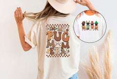 In My Pug Mom Era Christmas Shirt, Dog Mom Christmas Shirt, Retro Christmas Shirt, Animal Lover Tshirt, Holiday Shirts, Christmas Pug Gift
