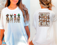 In My Boxer Mom Era Christmas Shirt, Boxer Dog Xmas Shirt, Cute Christmas Shirt, Dog Mom Christmas Shirt, Retro Christmas, Dog Lover Gift