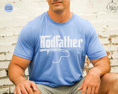 Rodfather Shirt, Fathers Day Gift, Fishing Graphic Tee, Gift for Men, Funny Fishing Shirt, Grandpa Gift, Bass Fishing Tee, Gift For Uncle