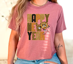 Happy New Year Shirt, Boujee New Year 2026 Shirt, Retro New Years, 2026 Women's Shirts, Disco Ball Shirt, Bougie Holiday Tee, New Years Gift