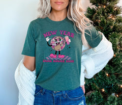 New Year Same Boujee Babe Shirt, Retro New Years Shirt, Funny Disco Ball Shirt, Happy New Years 2026, Bougie Holiday Tshirt, New Years Gift