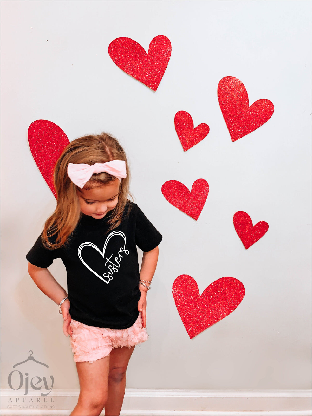 Sisters Heart Shirt, Matching Sister Shirts, Gift For Sister, Best Friends Tshirt, Mothers Day Gift, Best Sister Shirt, Sister Birthday Gift