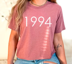 1994 Shirt, Birthday Outfit Women, Cute Birthday Shirt, Born in 1994 Shirt, Birthday Party, Birthday Shirts Mom, 30th Birthday Gift For Her