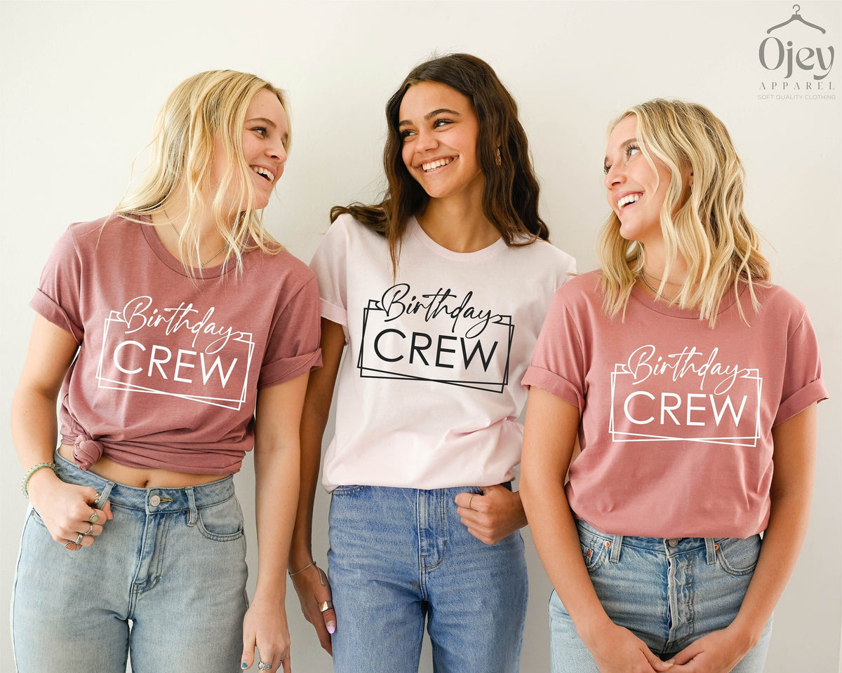 Birthday Crew Shirts, Birthday Girl Outfit, Birthday Group Shirts, Birthday Party, Matching Birthday Shirts, Birthday Squad, Birthday Gift