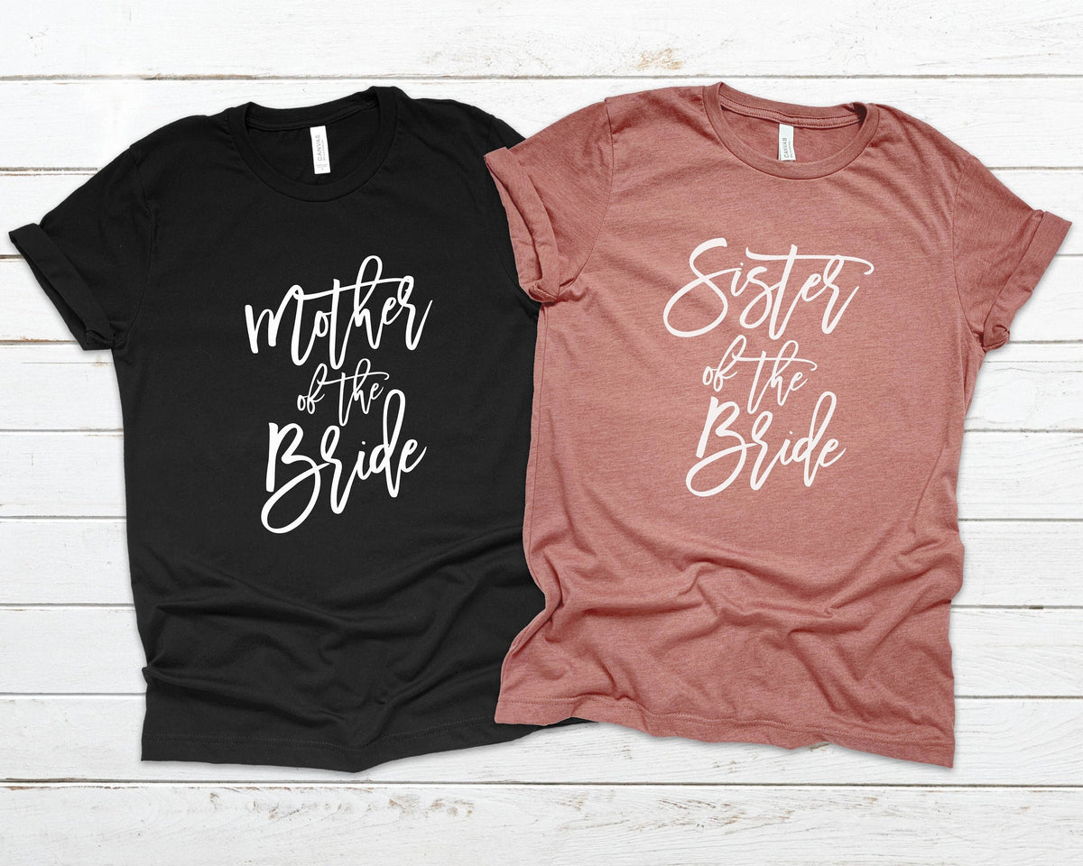 Bachelorette Party Shirts, Bride To Be Tshirt, Mother Of The Bride Shirt, Sister Of The Bride Shirt, Future Mrs. Shirt, Bridal Shower Gift