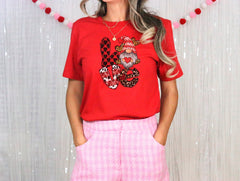 Valentine Gnome Shirt, Love Tshirt, Girlfriend T-Shirt, Funny Valentine Shirt, Retro Valentines, Cute Valentine Shirt, Valentine's Day Gifts