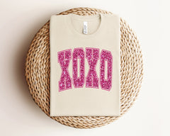 Xoxo Shirt, Cute Valentine Tee, Womens Clothing, Valentines Day Shirt, Retro Valentines Shirt, Womens Clothing, Valentines Day Gift For Her