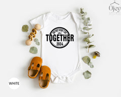 Our First Fathers Day Together 2025 Shirt, Dad and Baby Matching Shirts, Father and Baby Shirt, Baby Bodysuits Daddy, First Fathers Day Gift