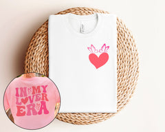 In My Lover Era Shirt, Retro Valentine Shirt, Valentine's Day T-Shirt, Valentine Heart Shirt, Cute Valentine Shirt, Valentines Gift For Her