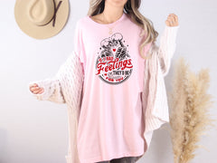 If I Had Feelings They'd Be For You Shirt, Skeleton Valentine Tee, Valentines Saying Shirts, Sarcastic Valentine's Day Shirt, Gift For Her