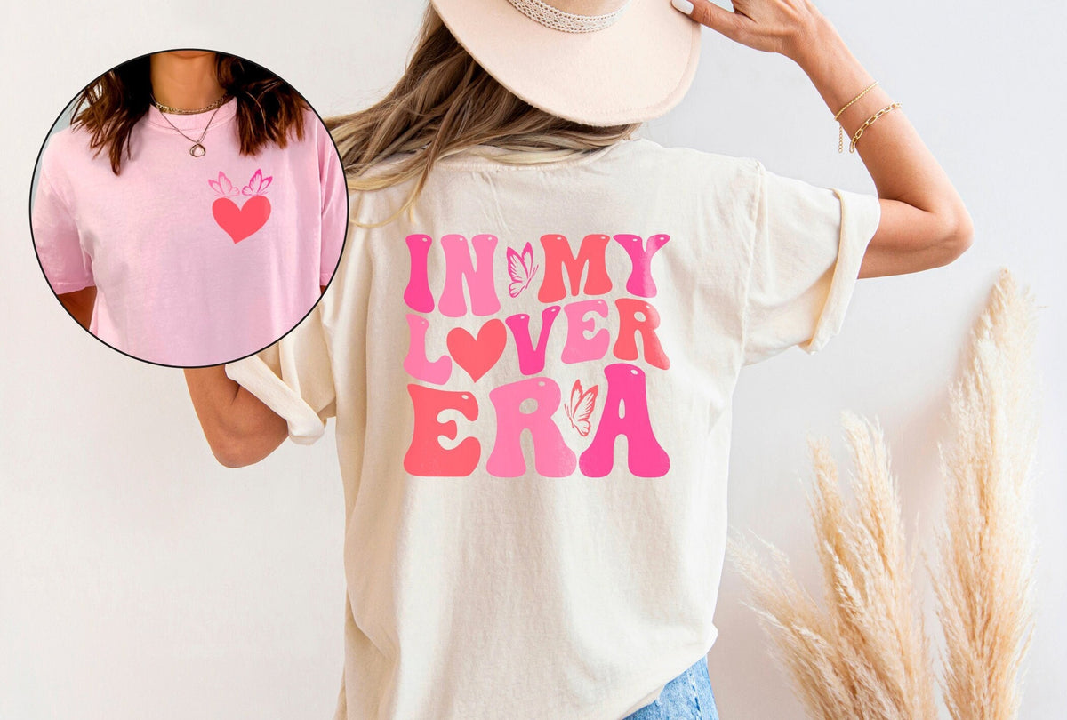 In My Lover Era Shirt, Retro Valentine Shirt, Valentine's Day T-Shirt, Valentine Heart Shirt, Cute Valentine Shirt, Valentines Gift For Her