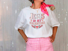 Jesus Is My Valentine Shirt, Religious Valentine Tees, Christian Valentine Shirt, Valentines Day Shirt, Cute Valentine Shirt, Valentine Gift