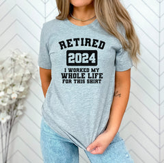 Retired Teacher Shirt Retired 2024 Shirt Retirement Shirts Funny Retired Shirt  Not My Problem Anymore Tee Retired Tee Retired Gift Teacher