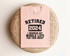 Retired Teacher Shirt Retired 2024 Shirt Retirement Shirts Funny Retired Shirt  Not My Problem Anymore Tee Retired Tee Retired Gift Teacher