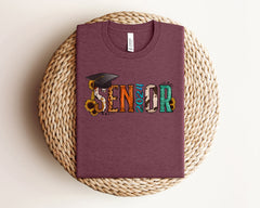 Senior 2025 Shirt, Senior Class of 2025 Shirt, Western Senior 2025 Shirt, Western Class of 2025 Shirt, 2025 Graduation Shirts, Gift for Grad