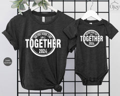 Our First Fathers Day Together 2025 Shirt, Dad and Baby Matching Shirts, Father and Baby Shirt, Baby Bodysuits Daddy, First Fathers Day Gift