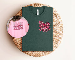 In My Valentine Era Shirt, Valentine's Day Shirt, Gift For Girlfriend, Retro Valentine Shirt, Valentine Heart Shirt, Valentines Gift For Her