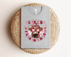 Love You Till The Cows Come Home Shirt, Funny Valentine Shirt, Valentine's Day Shirt, Retro Cowgirl Valentine Shirt, Valentine Gift For Her