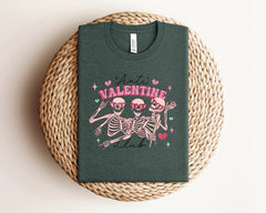 Anti Valentine Club Shirt, Funny Valentines Shirt, Skull Valentines Shirt, Skeleton Love Shirt, Spooky Valentine Shirt, Valentine's Day Gift
