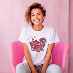 My Patients Are My Valentines Shirt, Nurse Heart Valentines T-Shirt, Nurse Tee Gift Idea, Valentines Day Nurse Gift, Registered Nurse Gift