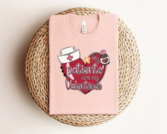 My Patients Are My Valentines Shirt, Nurse Heart Valentines T-Shirt, Nurse Tee Gift Idea, Valentines Day Nurse Gift, Registered Nurse Gift