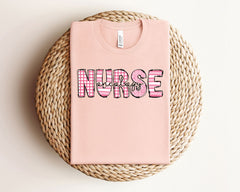 Oncology Nurse Valentines Day Shirt, Oncology Nurse Tee, Nurse Gift Idea for Valentines Day, Gift for Nurse, Registered Nurse Shirt