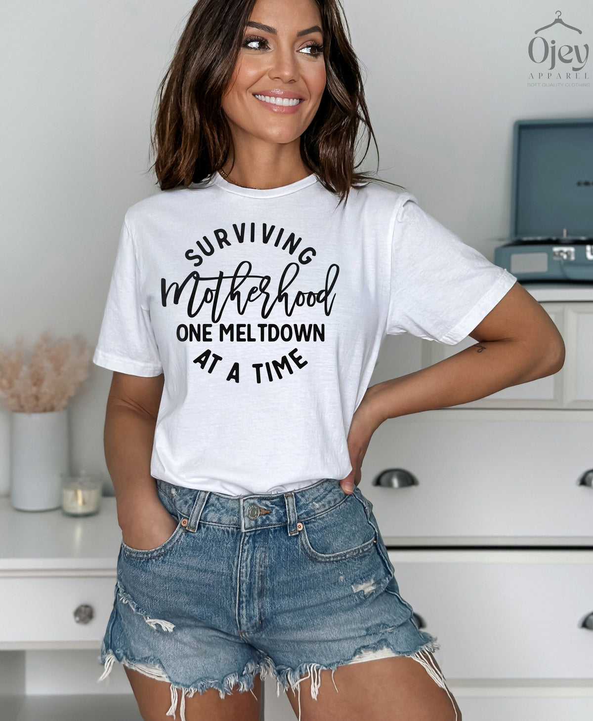 Surviving Motherhood One Meltdown At A Time Shirt, Funny Mom Tshirt, Mommy Shirt, Mothers Day Gift, Sarcastic Mom Shirts, Gift From Daughter
