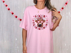 Love You Till The Cows Come Home Shirt, Funny Valentine Shirt, Valentine's Day Shirt, Retro Cowgirl Valentine Shirt, Valentine Gift For Her