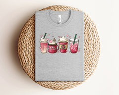 Valentines Drink Shirt, Retro Valentine Tshirt, Drinking Lover Gift, Valentines Day Shirt For Coffee Lovers, Girlfriend Tshirt, Gift For Her
