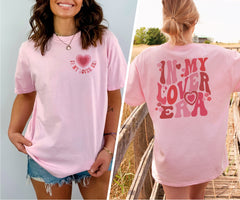 In My Lover Era Shirt, Cute Valentine Shirt, Valentine's Day Tshirt, Valentine Heart Shirt, Retro Valentine Crewneck, Gift For Girlfriend